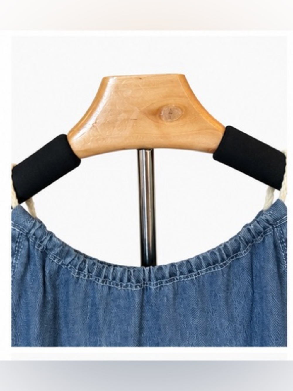 J.McLaughlin Chambray Denim Halter Dress | Size M | Like New 💙 - Picture 5 of 11